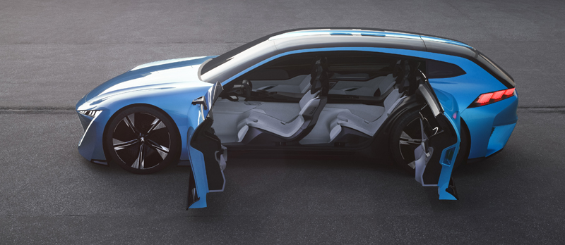 Peugeot Instinct Plug-in-hybrid Autonomous Concept 2017